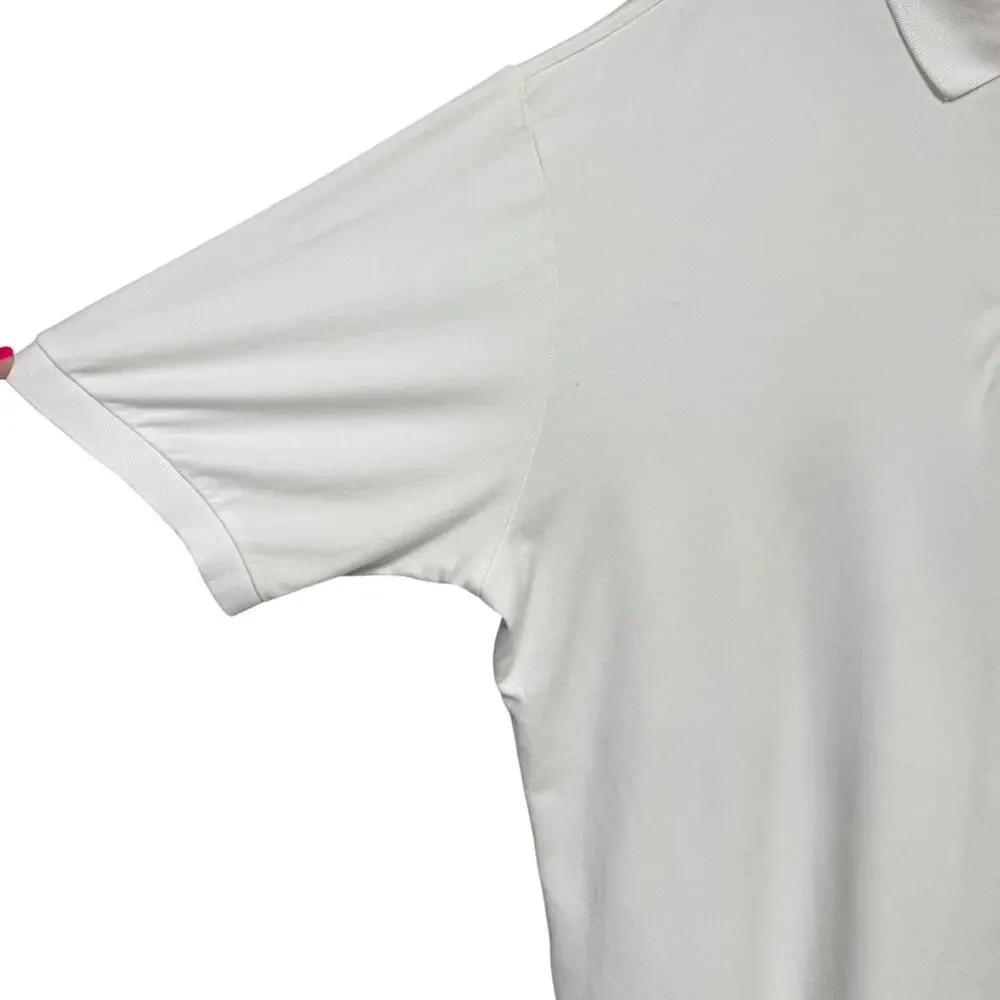 Ralph Lauren Flesh Pony Cotton Polo Shirt White Tall XL